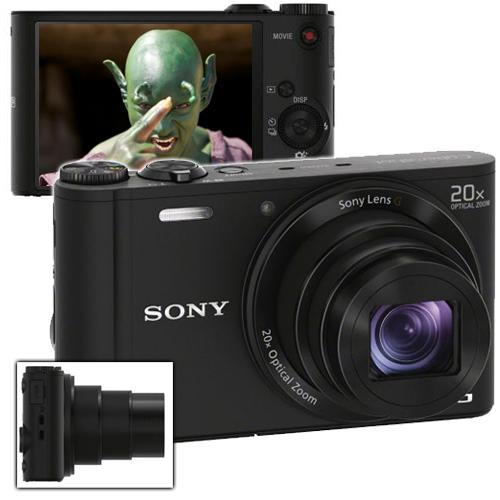 Sony Cyber-shot DSC-WX300 Cámara Compacta Digital Negro - Cámaras